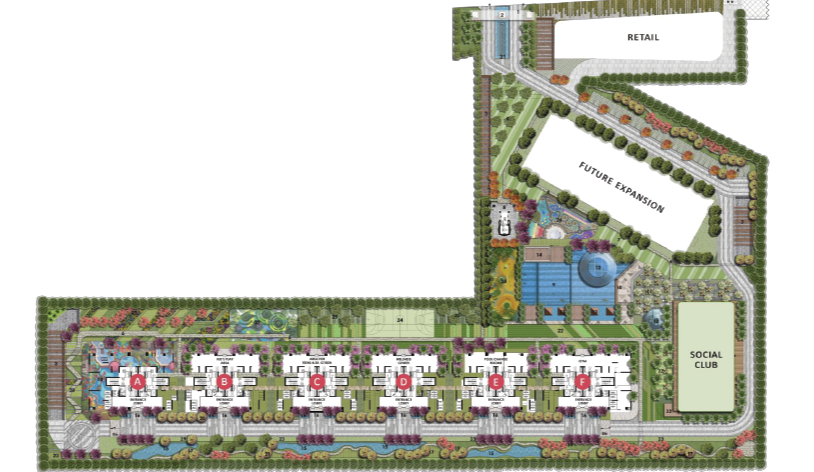 Smartworld Sky Arc Site Plan